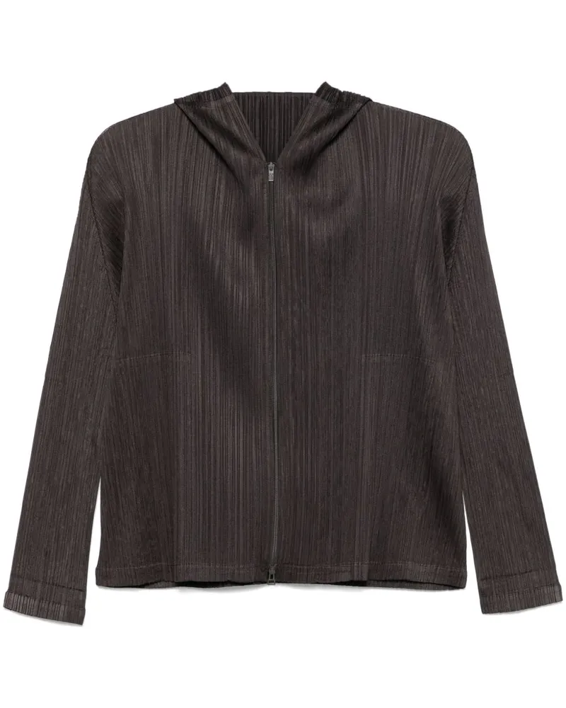 Issey Miyake December' Hoodie - Schwarz Schwarz