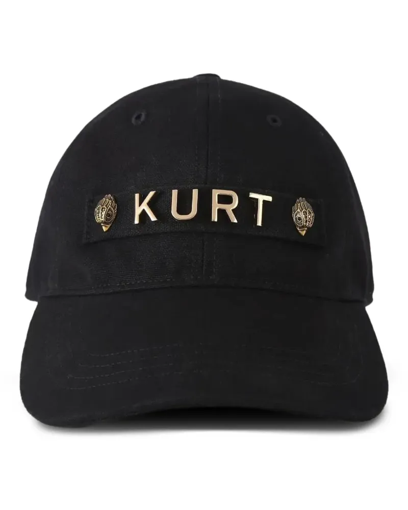 Kurt Geiger Verzierte Letters Baseballkappe - Schwarz Schwarz