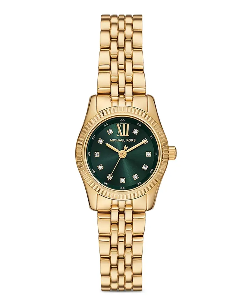 Michael Kors Kleine Lexington Armbanduhr 26mm - Grün Grün