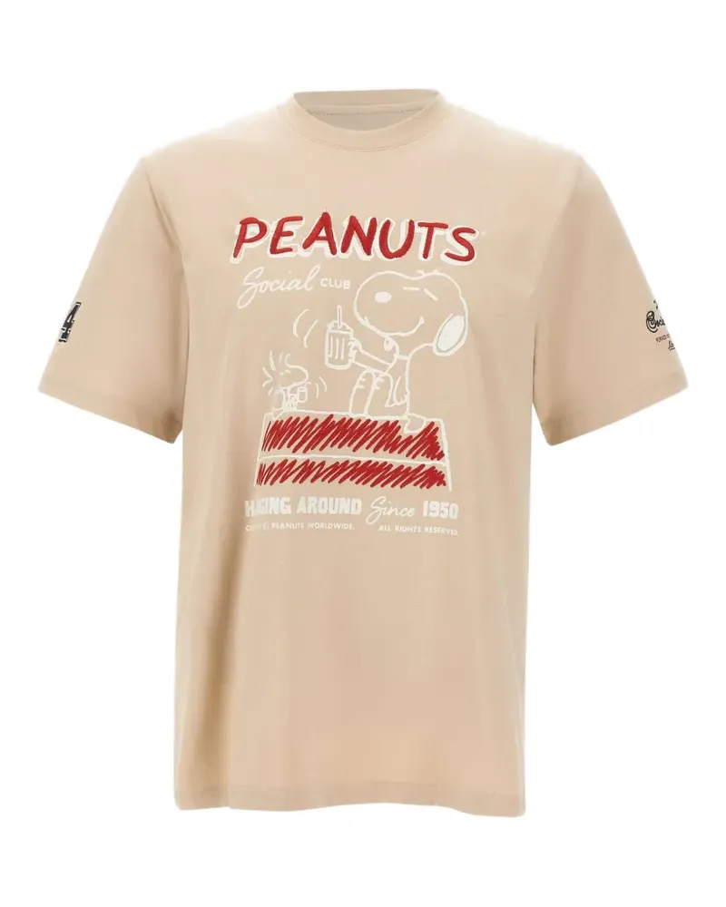 Iceberg printed short-sleeves T-shirt - Nude Nude