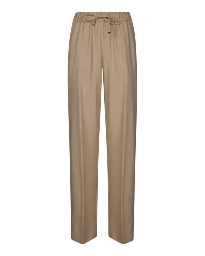 Dondup elasticated-waistband trousers - Nude Nude