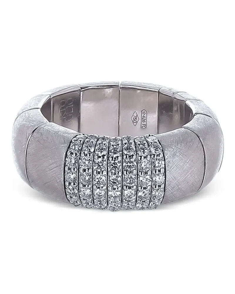 Roberto Demeglio Stretchring mit Diamant - Silber Silber