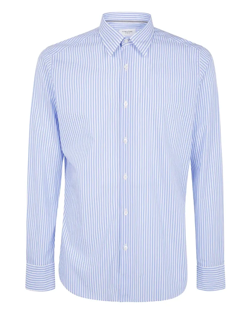 Tintoria Mattei striped shirt - Blau Blau