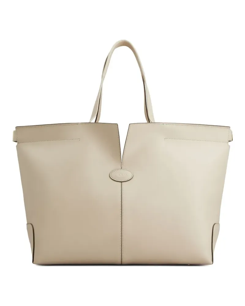 TOD'S Handtasche aus Leder - Nude Nude