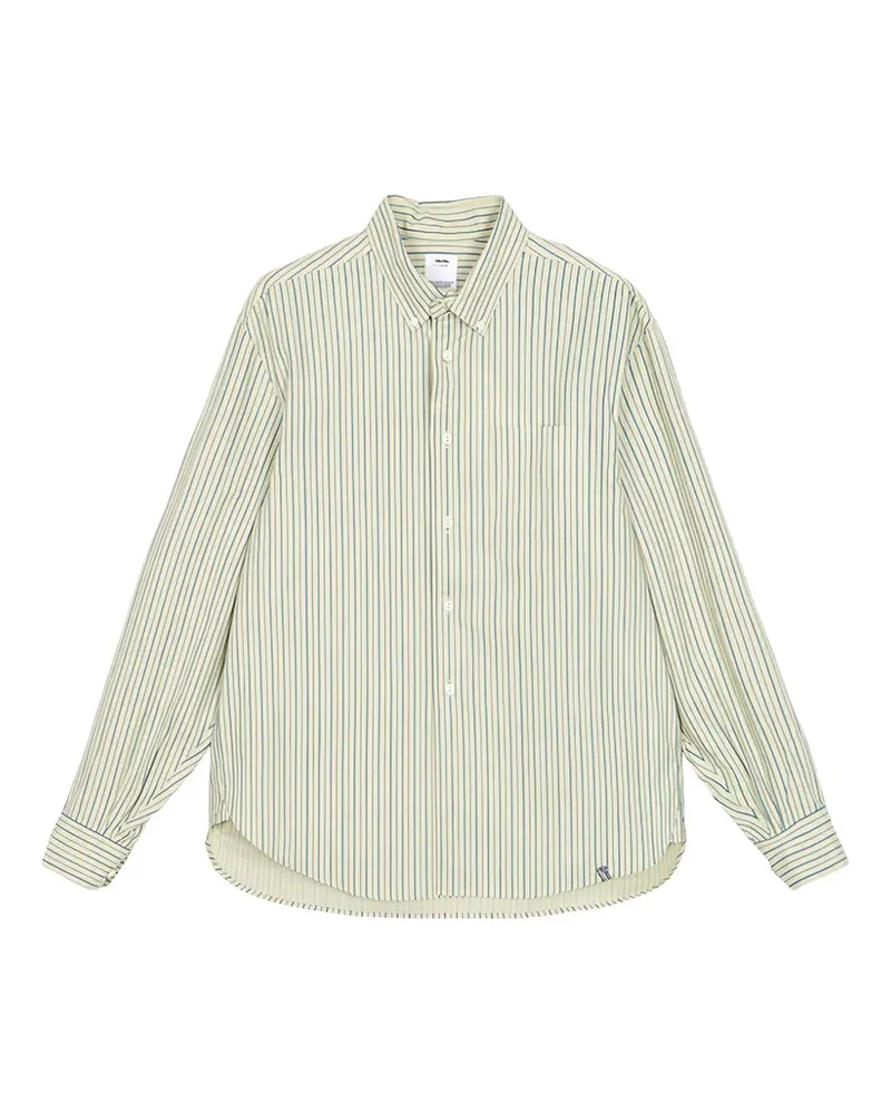 Visvim Gestreiftes Beiler Hemd - Nude Nude
