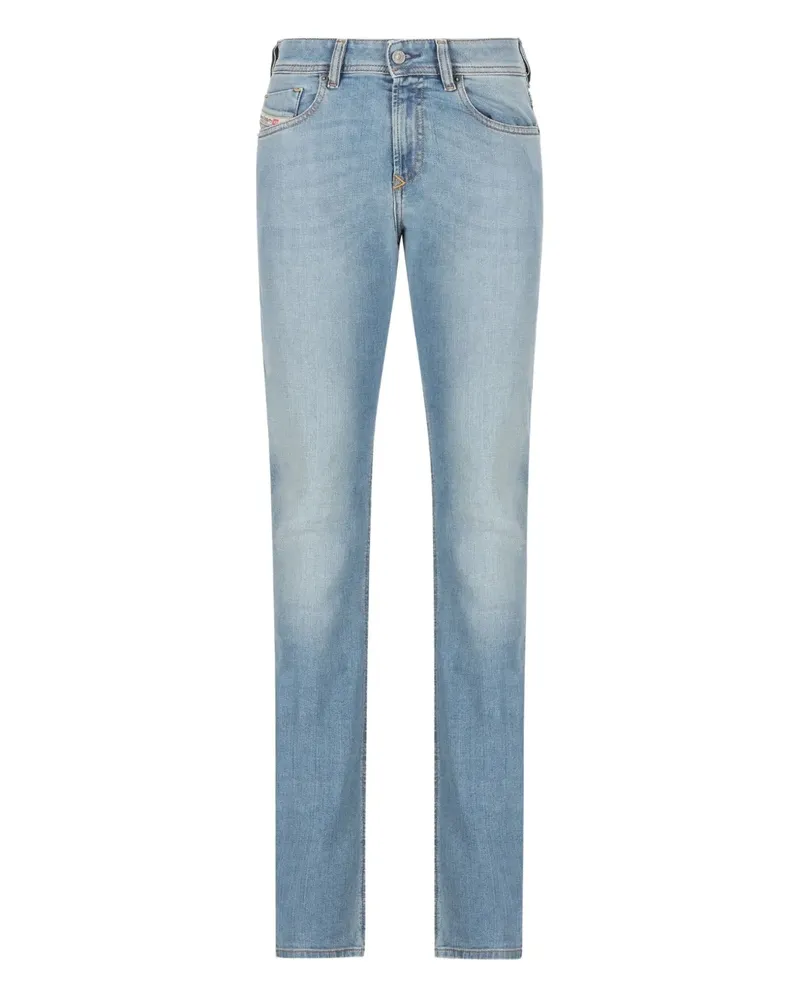 Diesel Jeans mit Logo-Patch - Blau Blau