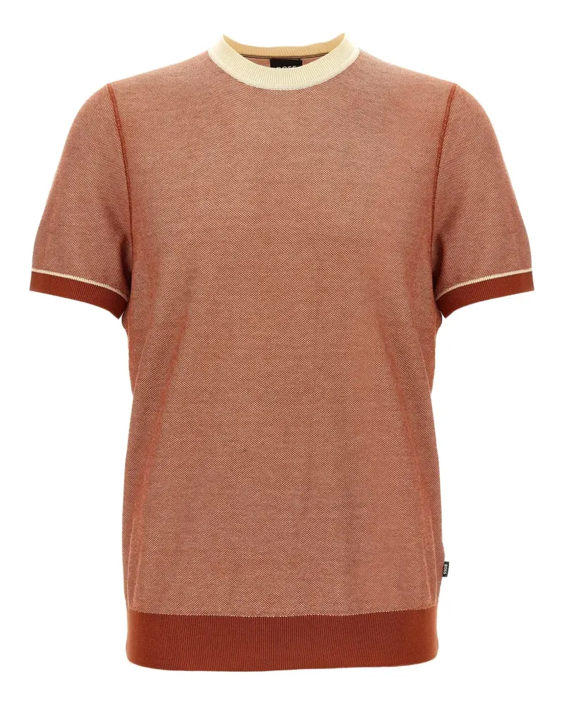 HUGO BOSS Jianfranco Oberteil - Orange Orange
