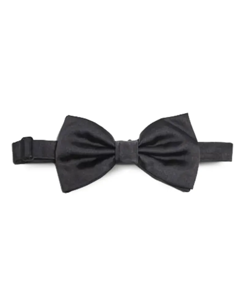 Dolce & Gabbana Klassische Seidenfliege - Schwarz Schwarz