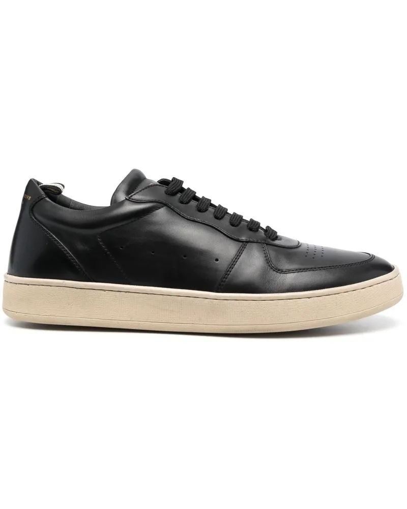 Officine Creative Italia Klassische Sneakers - Schwarz Schwarz