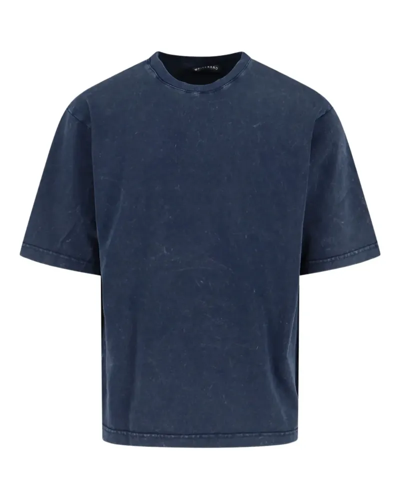 PLAN C Klassisches T-Shirt - Blau Blau