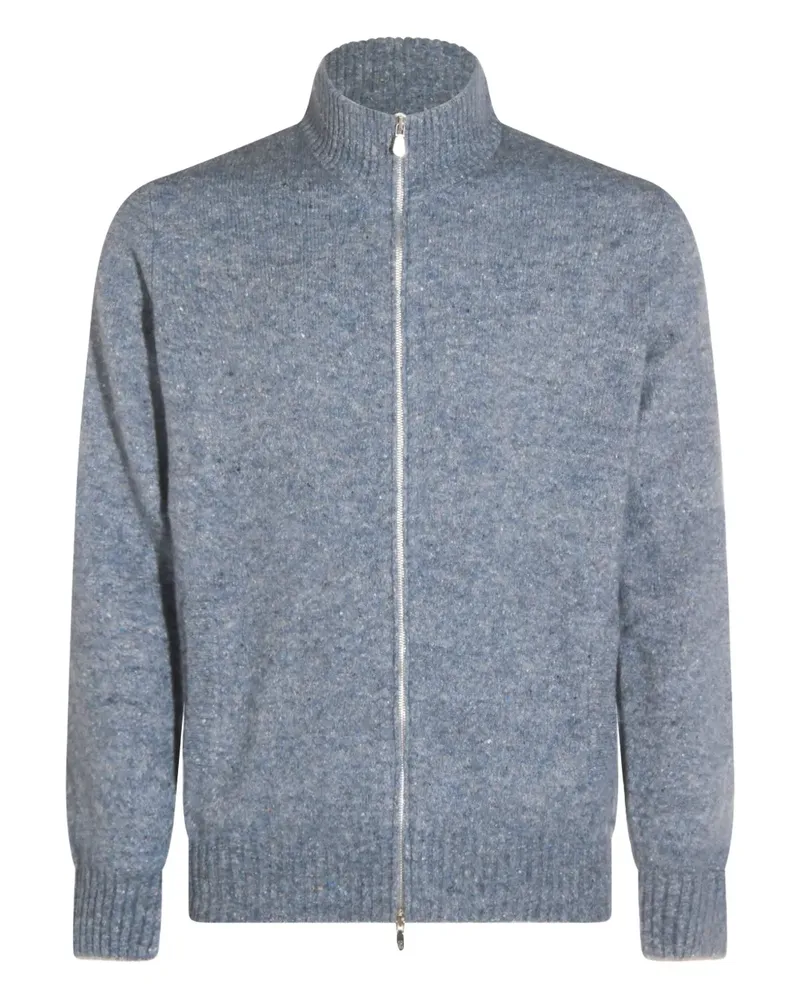 Brunello Cucinelli Cardigan mit Reißverschluss - Blau Blau
