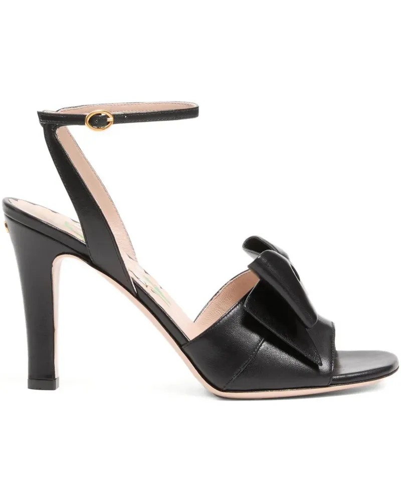 Valentino Garavani Bowow Sandalen 95mm - Schwarz Schwarz