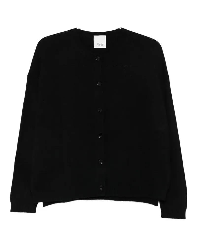 ALLUDE button-up cardigan - Schwarz Schwarz
