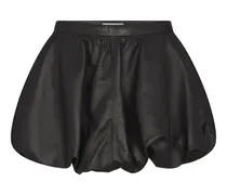 Rock aus Leder - Schwarz