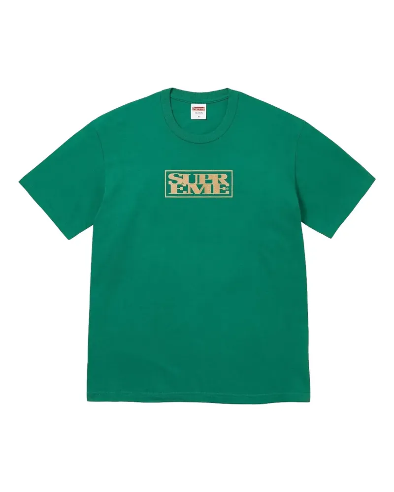 Supreme Being T-Shirt mit Logo - Grün Grün