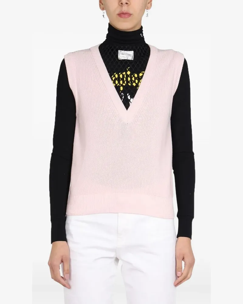 Raf Simons V-neck vest - Rosa Rosa