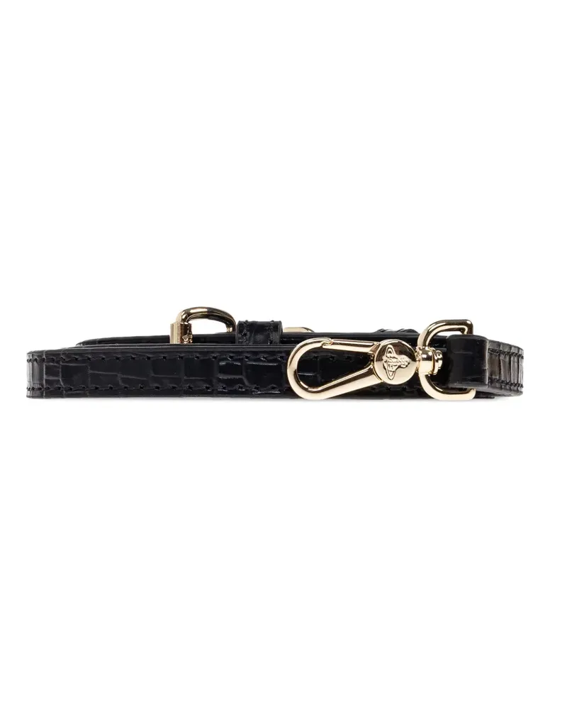 Vivienne Westwood Doll XL Tasche mit Spangengestell - Schwarz Schwarz