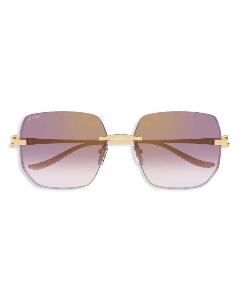 Cartier Panthère de Cartier Sonnenbrille - Gold Gold