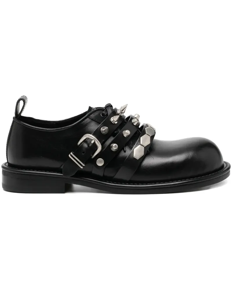 Undercover x Love Gaite Derby-Schuhe mit Nieten - Schwarz Schwarz
