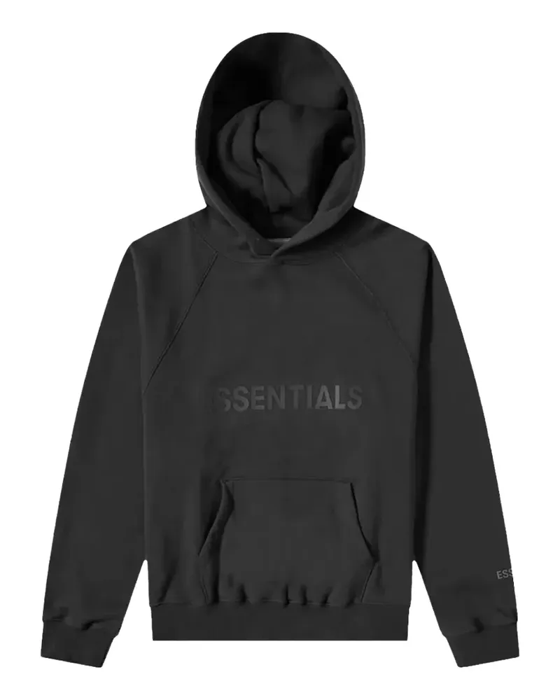 Fear of God Essentials logo-print hoodie - Schwarz Schwarz