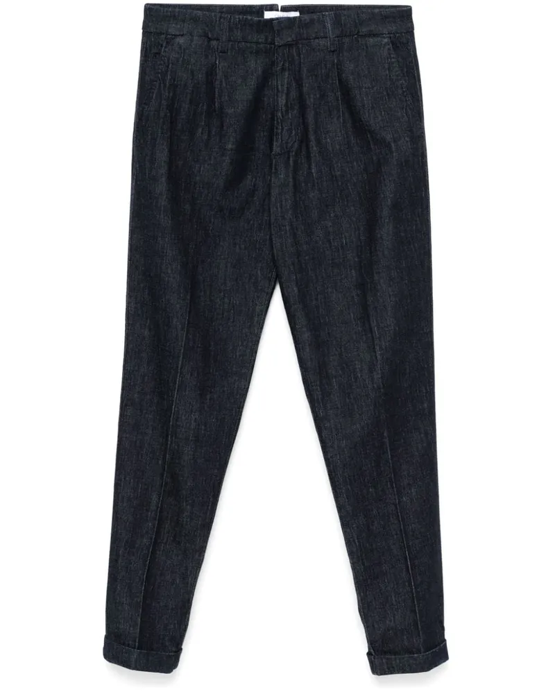 CRUNA Jeans mit Bundfalten - Blau Blau
