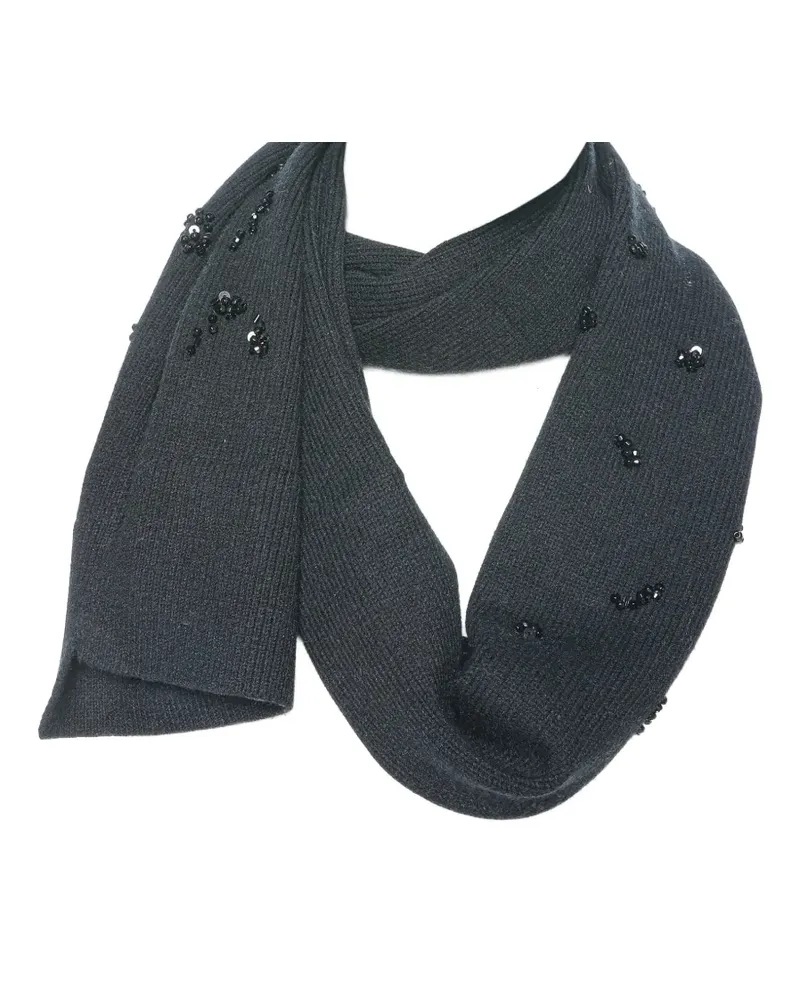 Armani Exchange Schal mit Perlen - Grau Grau