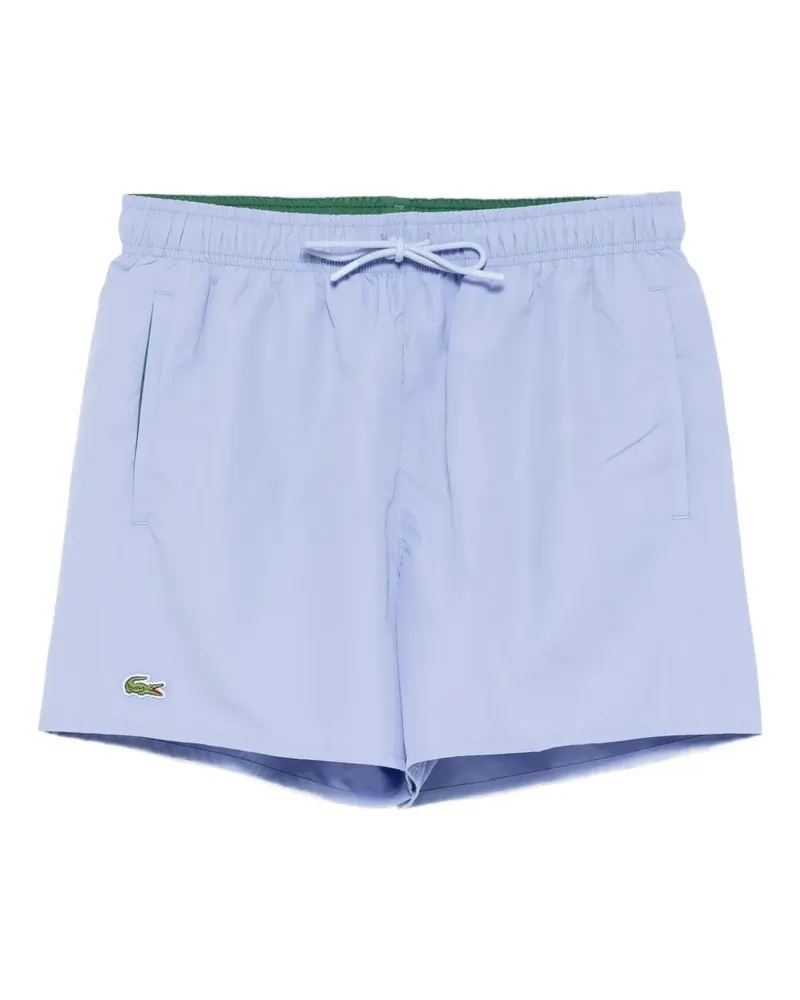Lacoste Badeshorts mit Logo - Blau Blau