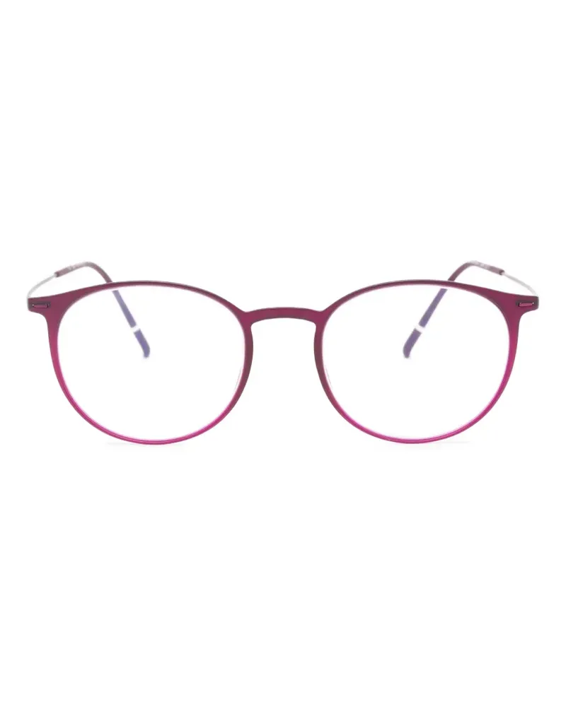 Silhouette round-frame glasses - Violett Violett