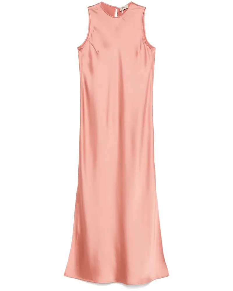 Herno Midikleid aus Satin - Rosa Rosa