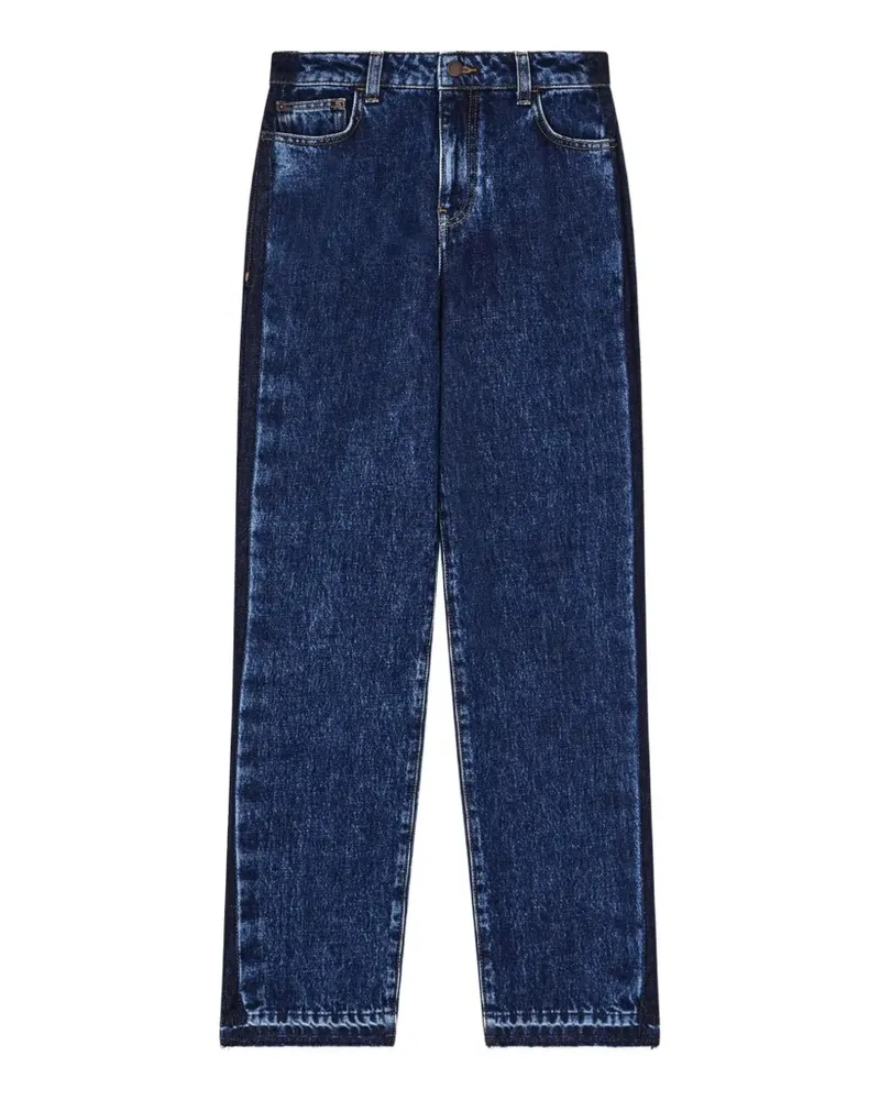 Emporio Armani J3H acid-wash jeans - Blau Blau