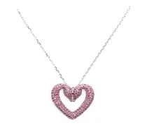 Una heart-charm necklace