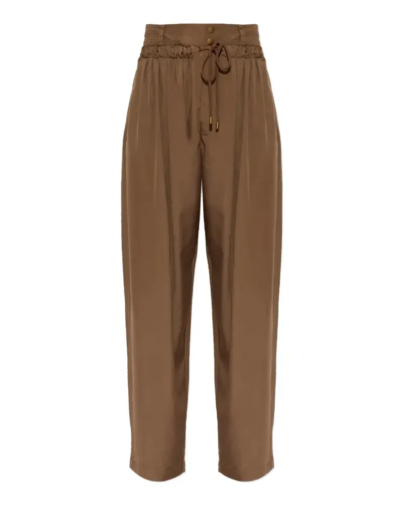 Isabel Marant Inaya Hose mit Kordelzug - Braun Braun
