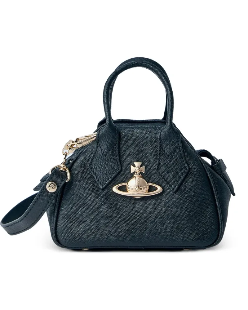 Vivienne Westwood textured strap mini bag - Blau Blau