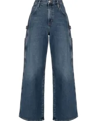 AGOLDE Jeans mit weitem Bein Blau