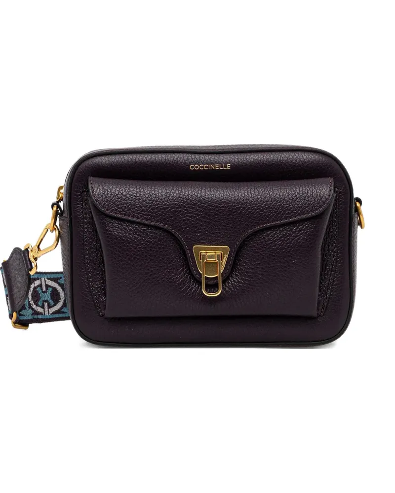 Coccinelle Schultertasche mit Reißverschluss - Violett Violett