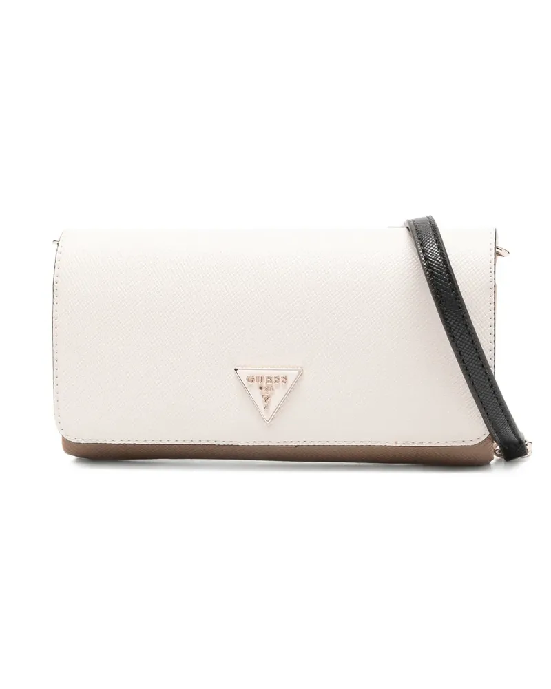 Guess Noelle Clutch mit Logo - Nude Nude