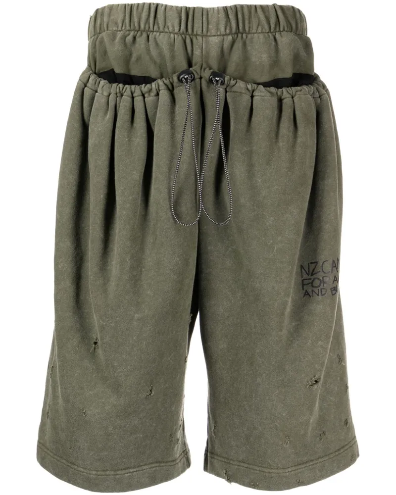 Natasha Zinko Camping Joggingshorts - Grün Grün