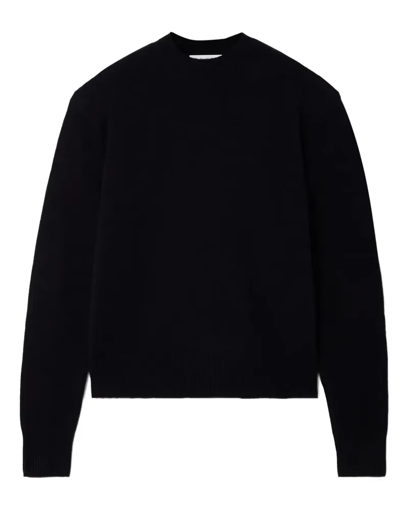 FRANKIE Shop Wattierter Rafaela Pullover - Schwarz Schwarz