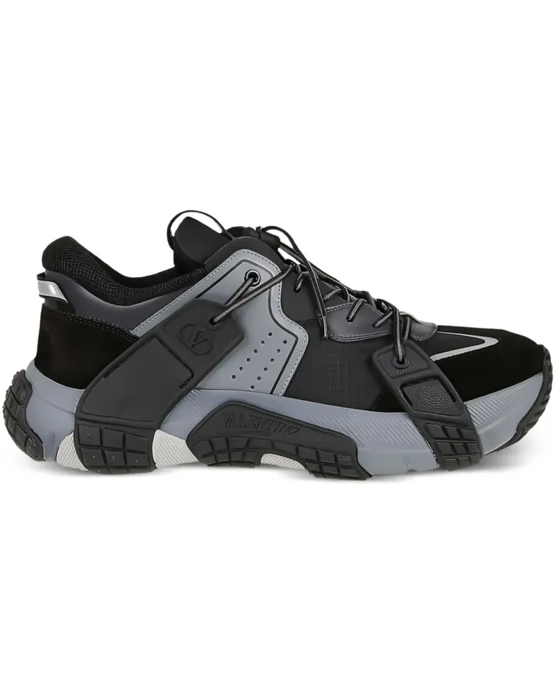 Valentino Garavani Sneakers mit Schnürung - Grau Grau