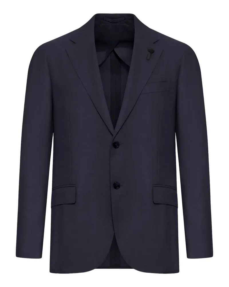 LARDINI button jacket - Blau Blau