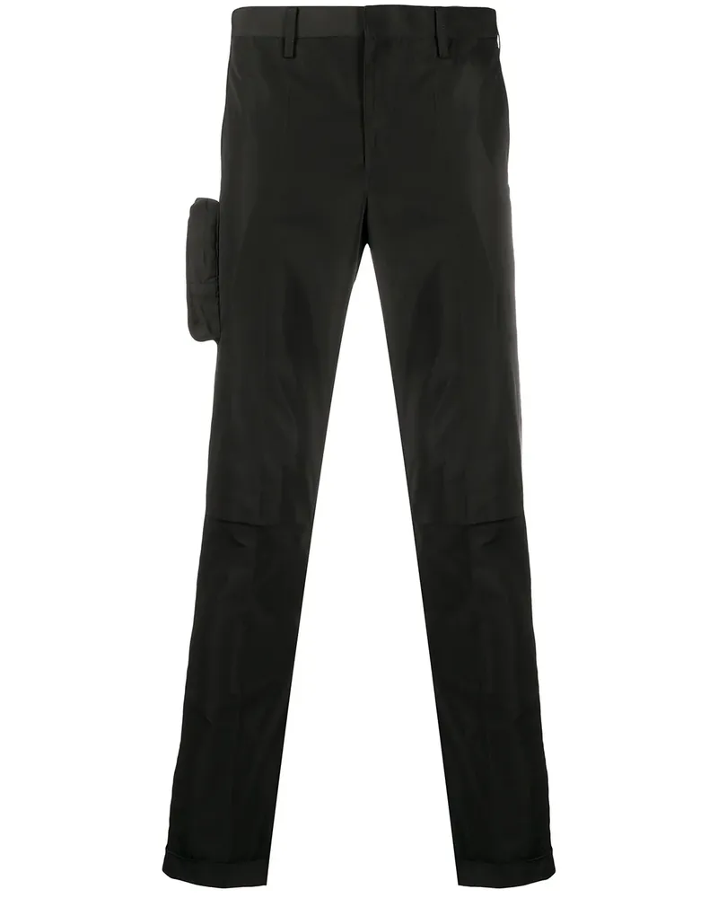 Undercover Schmale Cargohose - Schwarz Schwarz
