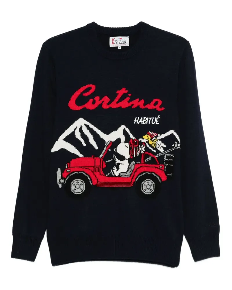 MC2 Saint Barth Heron Pullover - Blau Blau