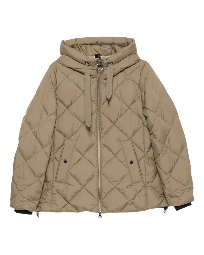 Betty Barclay quilted hooded jacket - Nude Nude