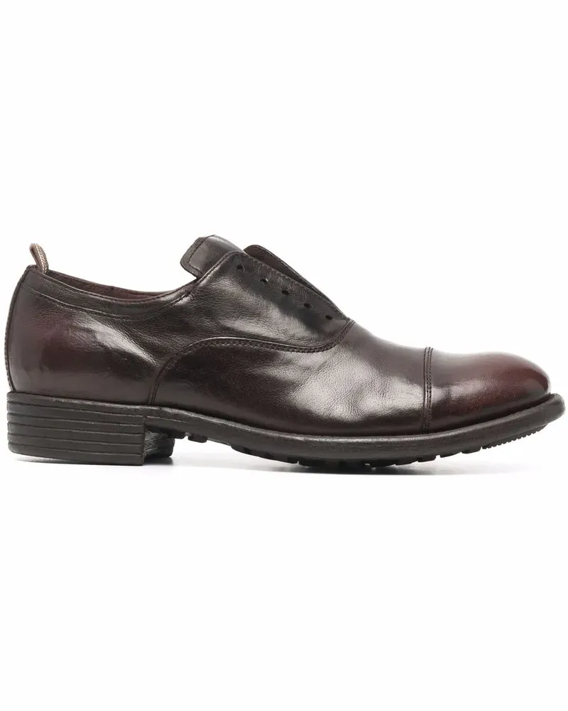 Officine Creative Italia Oxford-Schuhe ohne Schnürung - Braun Braun
