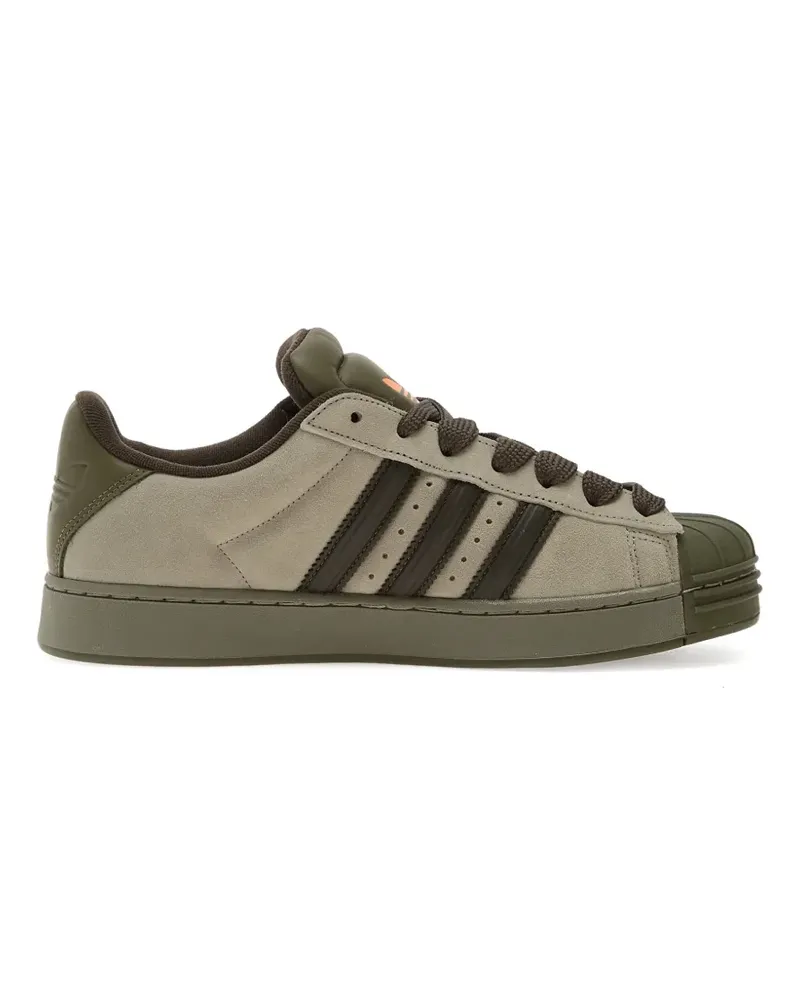 adidas Superstar three-stripe sneakers - Grün Grün