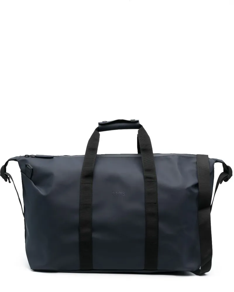 RAINS Beschichtete Hilo Reisetasche - Blau Blau