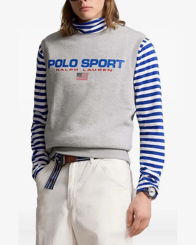 Ralph Lauren logo-print vest - Grau Grau