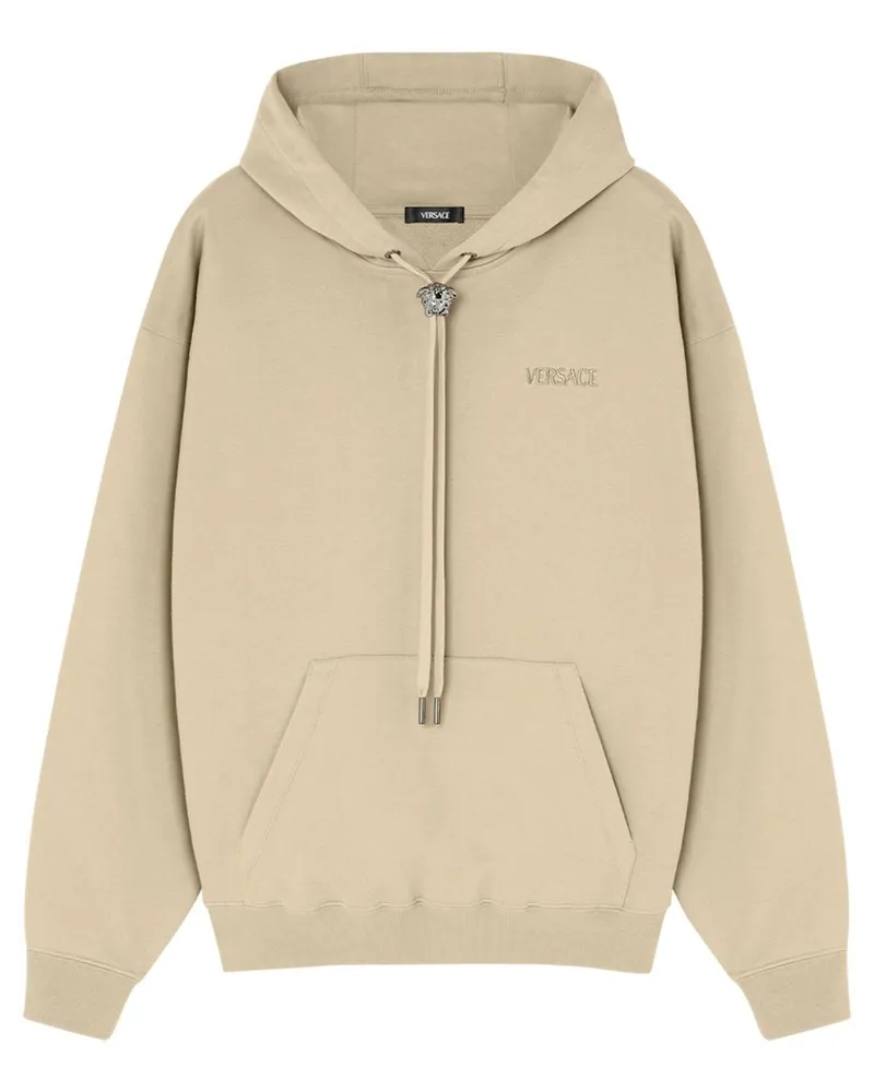 Versace La Medusa Hoodie Nude