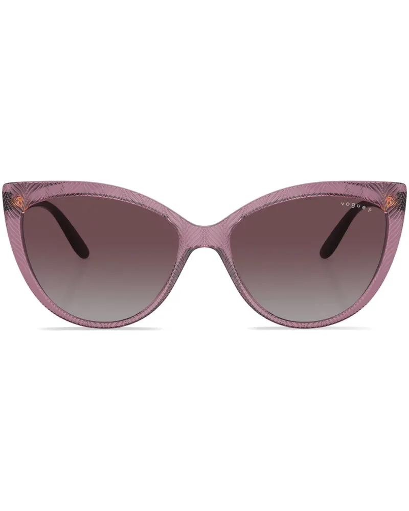 Vogue Brille mit Farbverlauf - Violett Violett