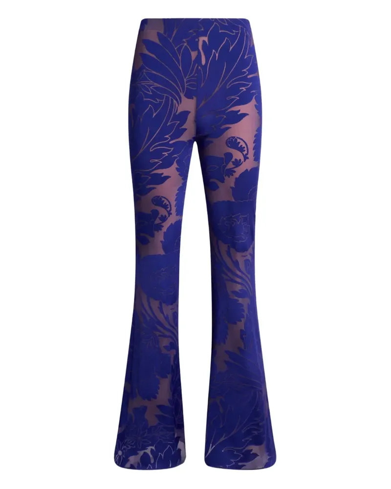 Etro Ausgestellte Hose - Blau Blau
